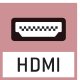 HDMI digital camera: For direct transmitting of the picture to a display device.