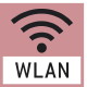 WLAN data interface: To transfer data from the balance to a printer, PC or other peripherals.